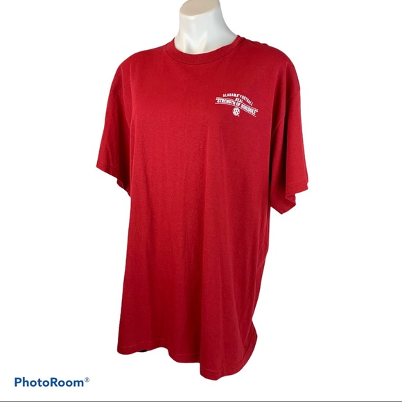 ALABAMA Crimson Roll Tide Football 2013 T-Shirt XL Schedule Graphics Unisex - Picture 2 of 9